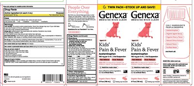 Kids' Pain &amp; Fever Cherry (Kids Pain And Fever Cherry 2pk R 20230320)